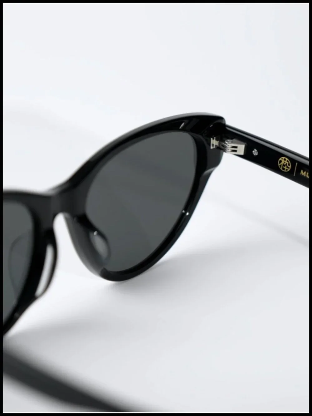 Cat-Eye Acetate Sunglasses with UV Protection, Retro Style